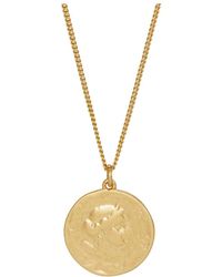 Madewell Ancient Coin Necklace - Metallic