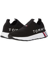Black Tommy Hilfiger Shoes for Women | Lyst