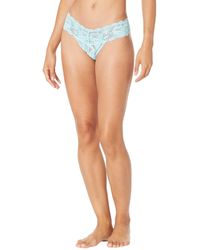 Cosabella Never Say Never Cutie Lowrider Thong - Blue