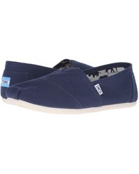 mens toms slip on