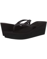 reef high heel flip flops