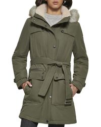 DKNY Parka coats for Women | Online Sale up to 65% off | Lyst