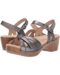 dansko platform sandals