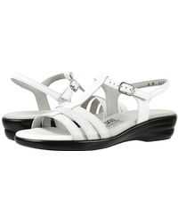 SAS - Capri T-Strap Comfort Sandal Shoes 9 N - Lyst