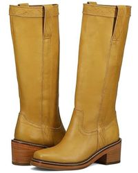 Frye - Kate Pull-On (Banana) Boots - Lyst