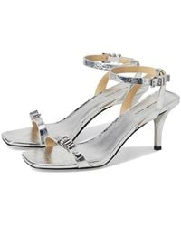 MICHAEL Michael Kors - Darrington Stiletto Sandals, Leather/Rubber - Lyst