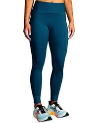 Brooks - Momentum Thermal Tight (Ocean Drive) Clothing - Lyst