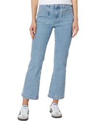 Madewell - Kick Out Crop Jeans In Penman Wash: Patch Pocket Edition - Lyst