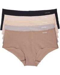 Calvin Klein - Invisibles Seamless Hipster 5-pack - Lyst