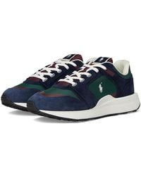 Polo Ralph Lauren - Train 89 Suede Oxford Sneakers Shoes 10 D - Lyst