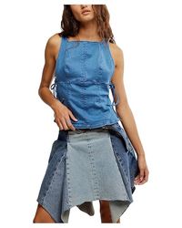 Free People - Not My Fault Corset Clothing Xl 14) Cotton - Lyst