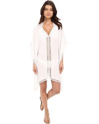 Tommy Bahama - Lace Tunic W/ Lace Inset Edge Cover-up - Lyst