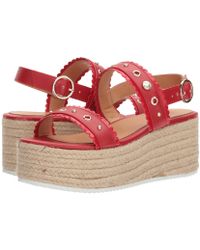 love moschino platform sandals