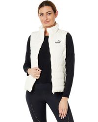 Nike Synthetic Aeroloft Combo Women's Golf Vest in White | Lyst