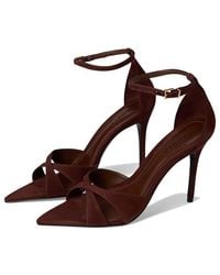 SCHUTZ SHOES - Hilda Leaf Sandals, Suede - Lyst