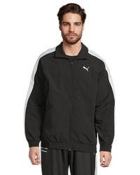 PUMA - T7 Oversized Track Jacket Jacket Nylon - Lyst