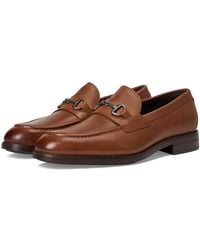 Cole Haan - Harmon Grand Bit Loafers Slip On Shoes British Tan/Dark Waterproof 9 D - Lyst