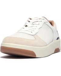 Fitflop - Rally Evo Leather/mesh/suede Sneakers - Lyst