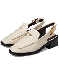 Franco Sarto - Giada Slingback Loafers (Vanilla) Flat Shoes - Lyst
