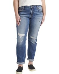 silver jeans plus size sale