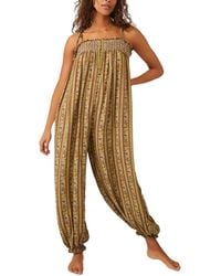 Free People - Rule The World Maxi Romper - Lyst