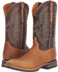 lucchese lace up range boot
