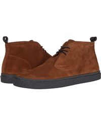 fred perry suede boots mens