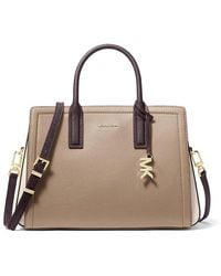 MICHAEL Michael Kors - Laila Medium Satchel Satchel Handbags, Leather - Lyst