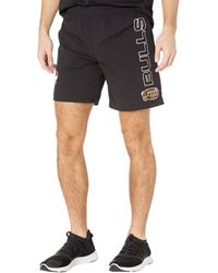 mitchell and ness nylon shorts