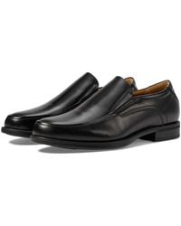Florsheim - Midtown Moc Toe Slip-On Lace Up Moc Toe Shoes 7.5 D (M) Full Grain Leather - Lyst