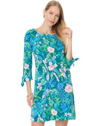Lilly Pulitzer - Lidia 3/4 Sleeve Boatneck Dress - Lyst