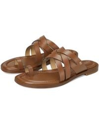 MICHAEL Michael Kors - Nora Thong Sandal Sandals, Leather - Lyst