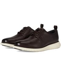 Cole Haan - 2.Zerogrand Decon Plain Oxfords Lace-Up Boots Dark Chocolate/Ivory 8 D - Lyst