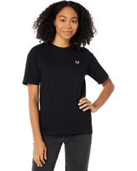 Fred Perry - Crew Neck T-shirt - Lyst