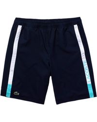 mens black lacoste shorts