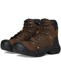 Keen - Mt Vernon Ii 6 Waterproof Boot (Steel Toe) Hiking Boots Dark Earth/ 7.5 D - Lyst