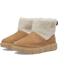 Sorel - Explorer Iii Slip-On Cozy Waterproof (/Chalk) Snow Shoes - Lyst