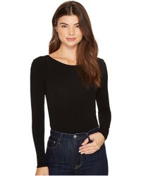 Commando Ballet Body Scoop-back Bodysuit Kt022 - Black