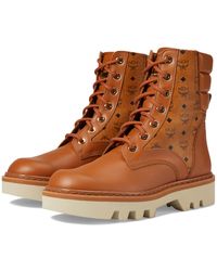 MCM - Collection Ankle Boots - Lyst