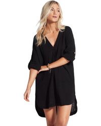 Seafolly - Aloha Essential Cover-up - Lyst