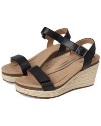 Aetrex - Sydney Wedge Shoes Eu 40 (Us 9-9.5) M (B) Suede/Leather - Lyst