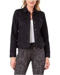 liverpool bradford moto denim jacket