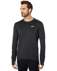 Brooks - Notch Thermal Long Sleeve 2.0 Clothing, Cotton/Spandex - Lyst