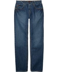 Ariat Fr M3 Basic Stackable Straight Leg Jeans In Flint - Natural