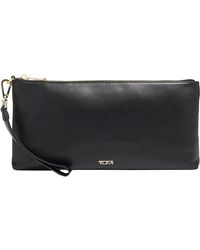 tumi business clutch