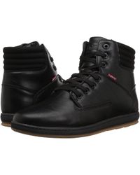 levi's high top trainers
