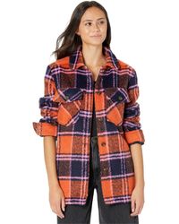 Blank NYC - Plaid Shirt Jacket In Electric Love - Lyst