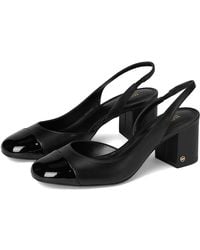 MICHAEL Michael Kors - Perla Flex Sling Pump High Heels, Leather - Lyst