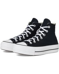 Converse - Chuck Taylor All Star High-Top Platform Sneaker Shoes 10 B - Lyst