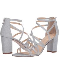 Jessica Simpson Stassey Patent Strappy Block Heel Dress Sandals | Dillard's